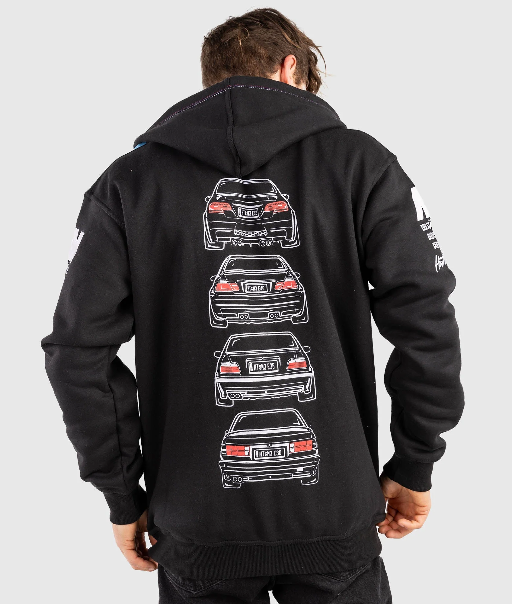 BMW M3 E92, E46, E36, E30 POWER Hoodie - Image 3