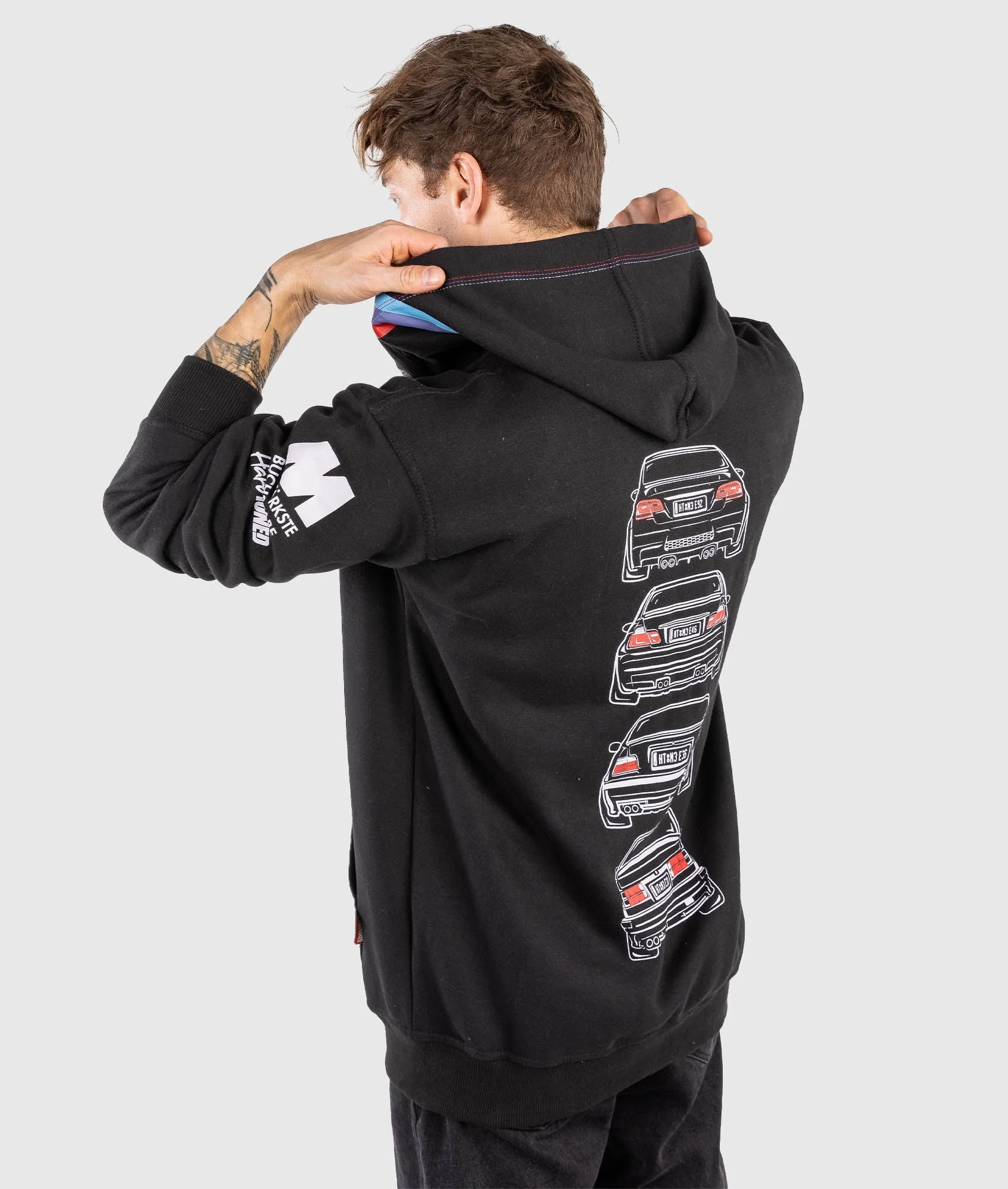 BMW M3 E92, E46, E36, E30 POWER Hoodie - Image 5