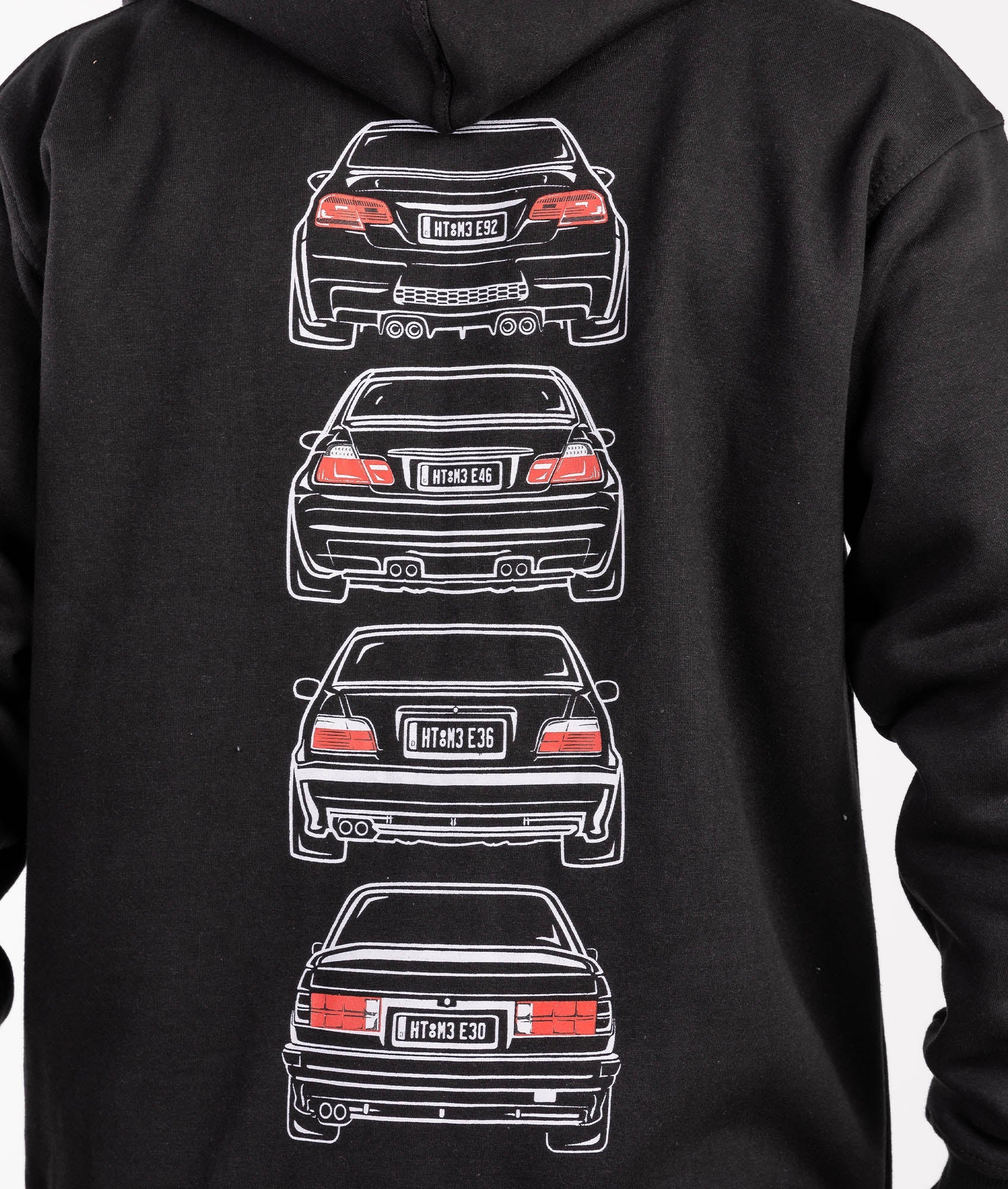 BMW M3 E92, E46, E36, E30 POWER Hoodie - Image 8