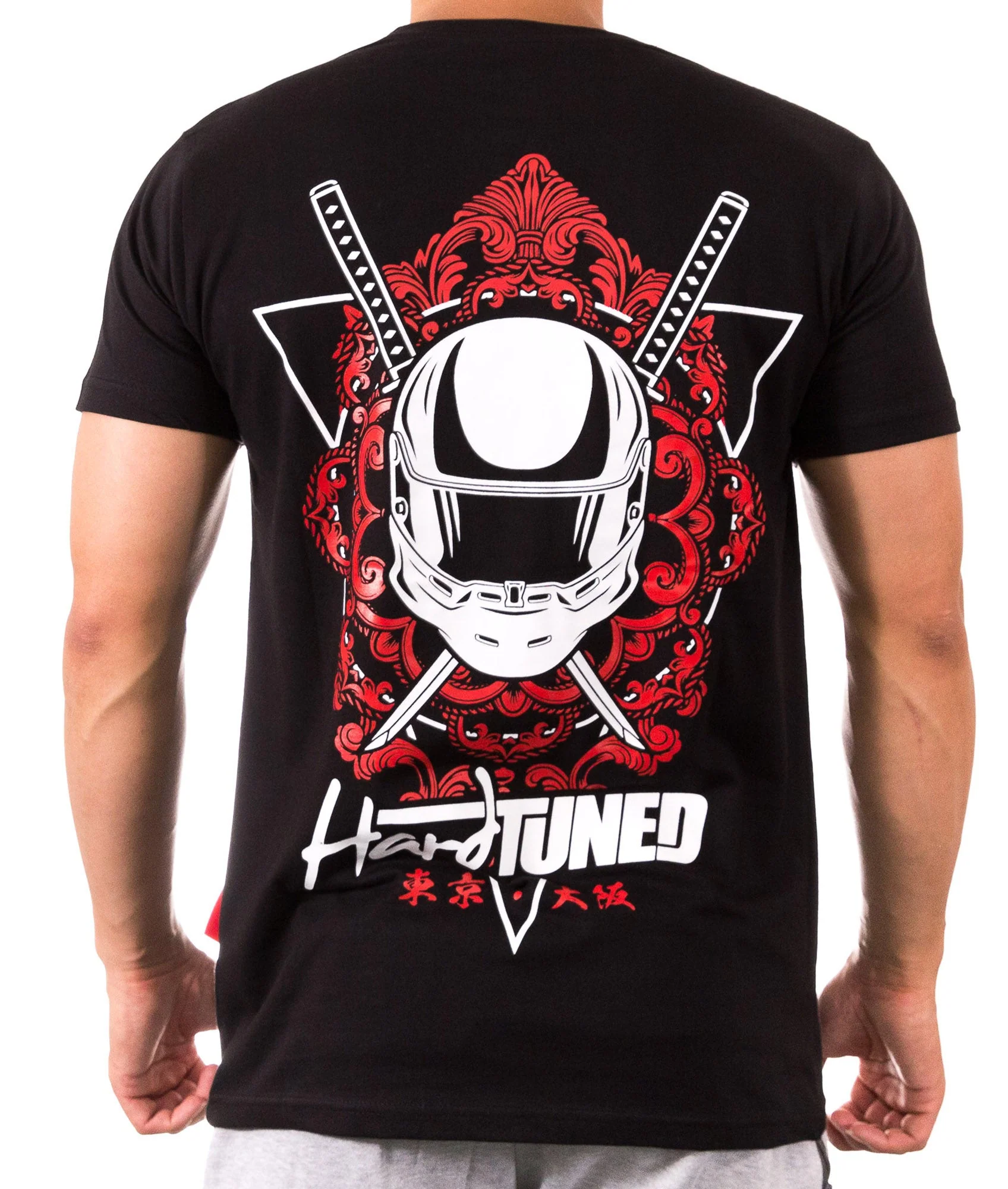 Helmet Tattoo Band Tee - Image 3