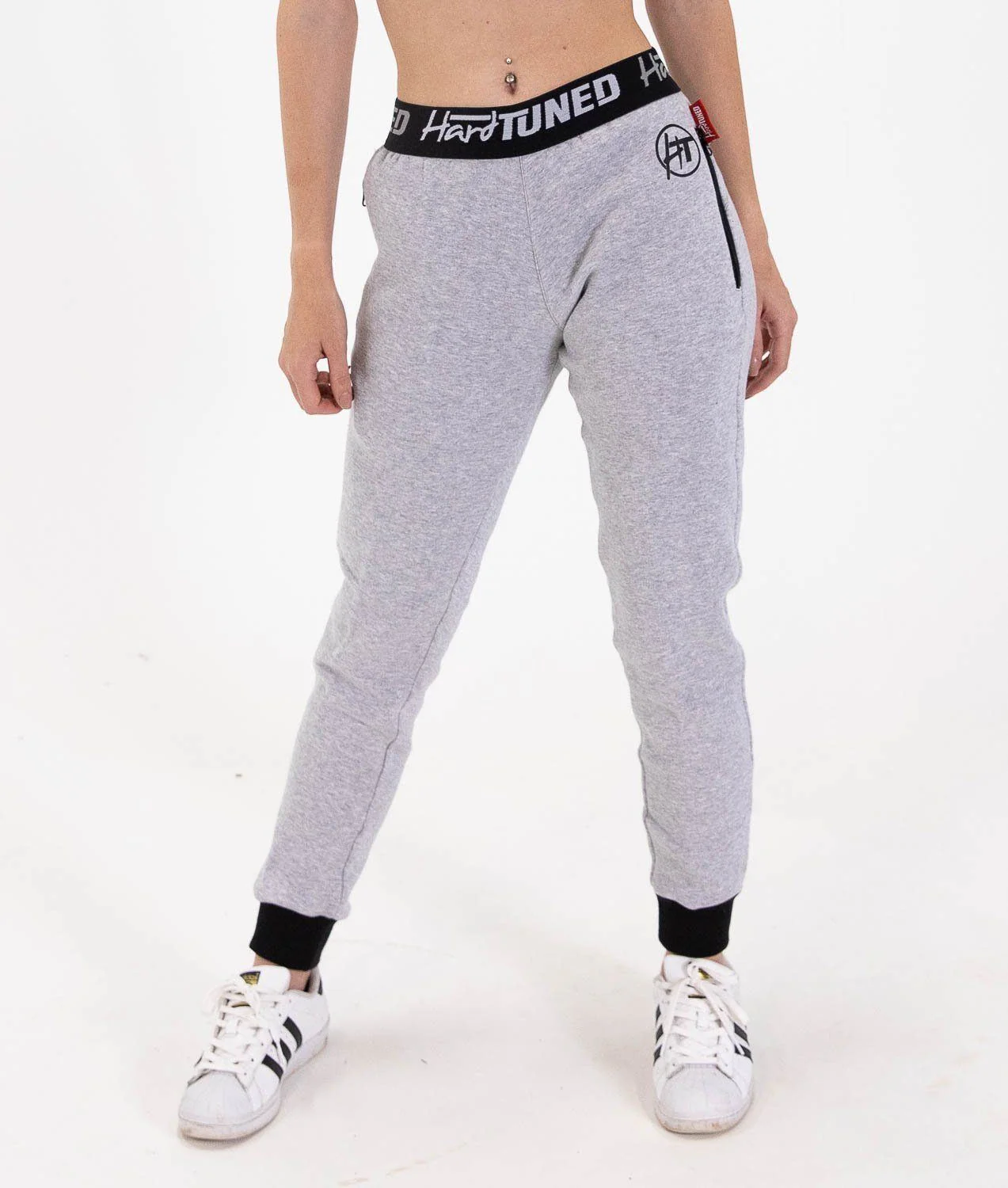 Ladies Power Over Trackies - Grey - Image 3