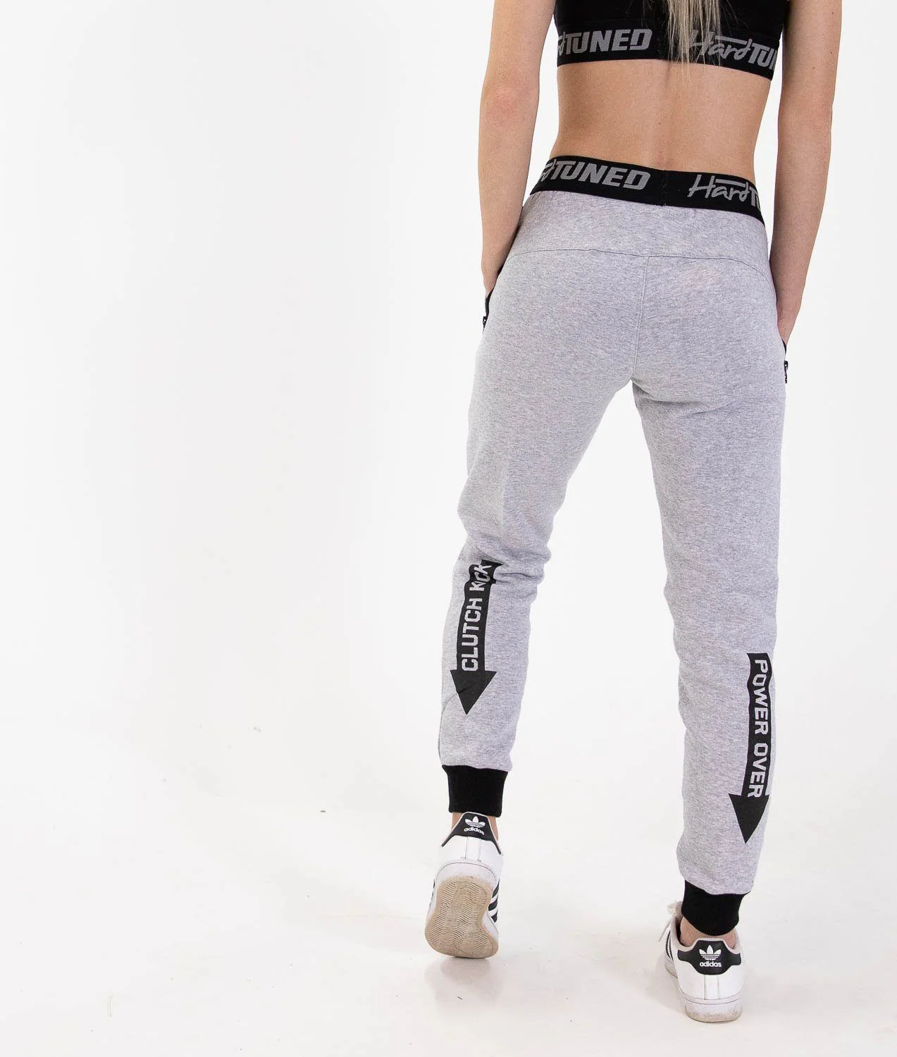 Ladies Power Over Trackies - Grey - Image 6