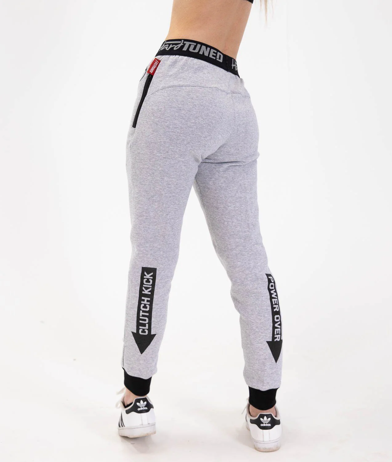Ladies Power Over Trackies - Grey - Image 7