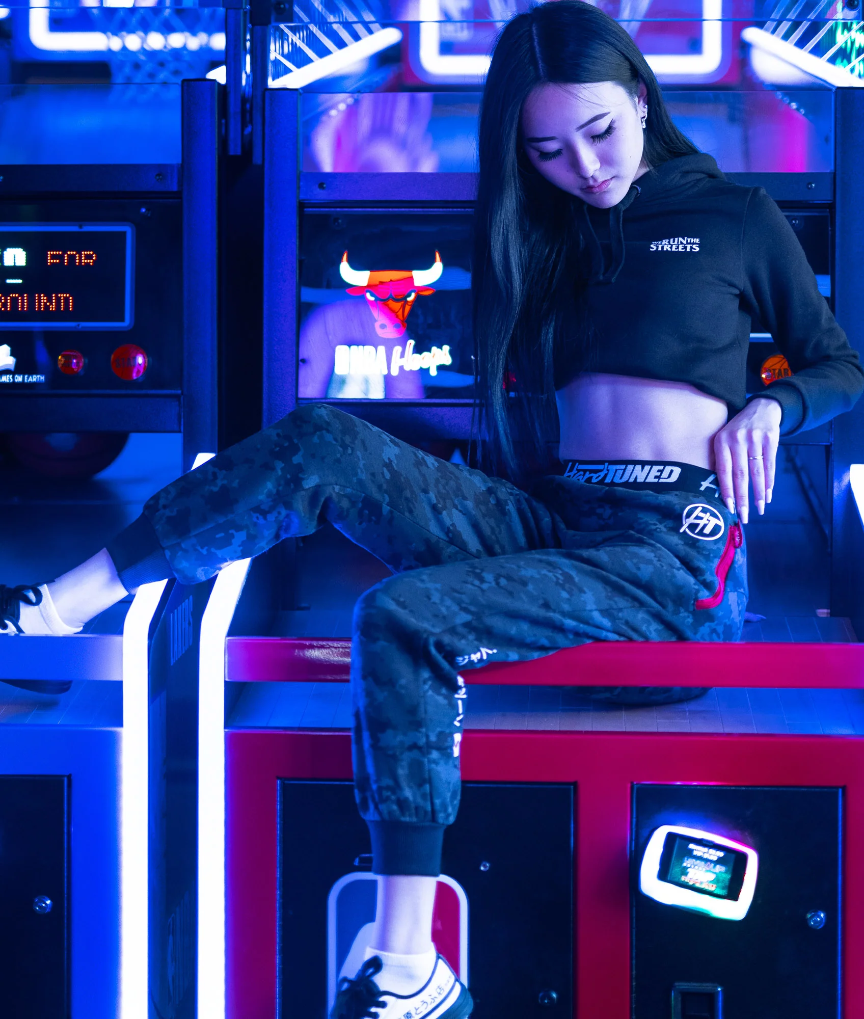 Ladies Camo Track Pants - Image 8