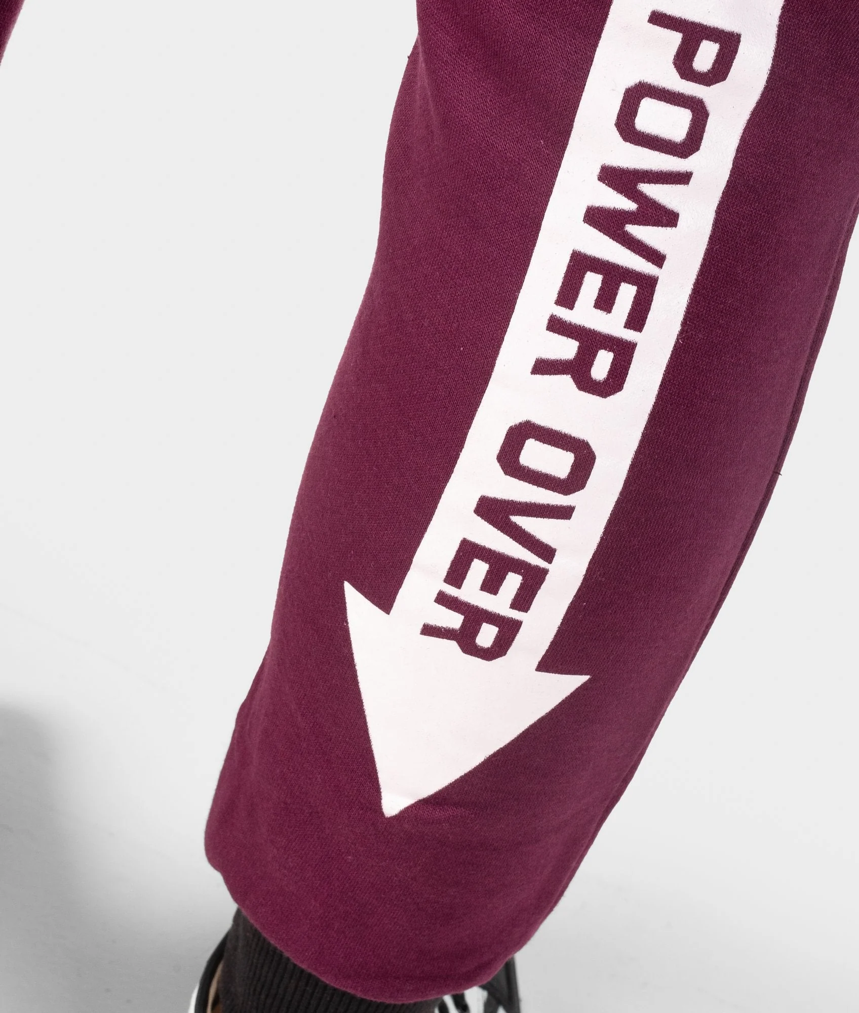 Ladies Power Over Trackies - Plum - Image 7