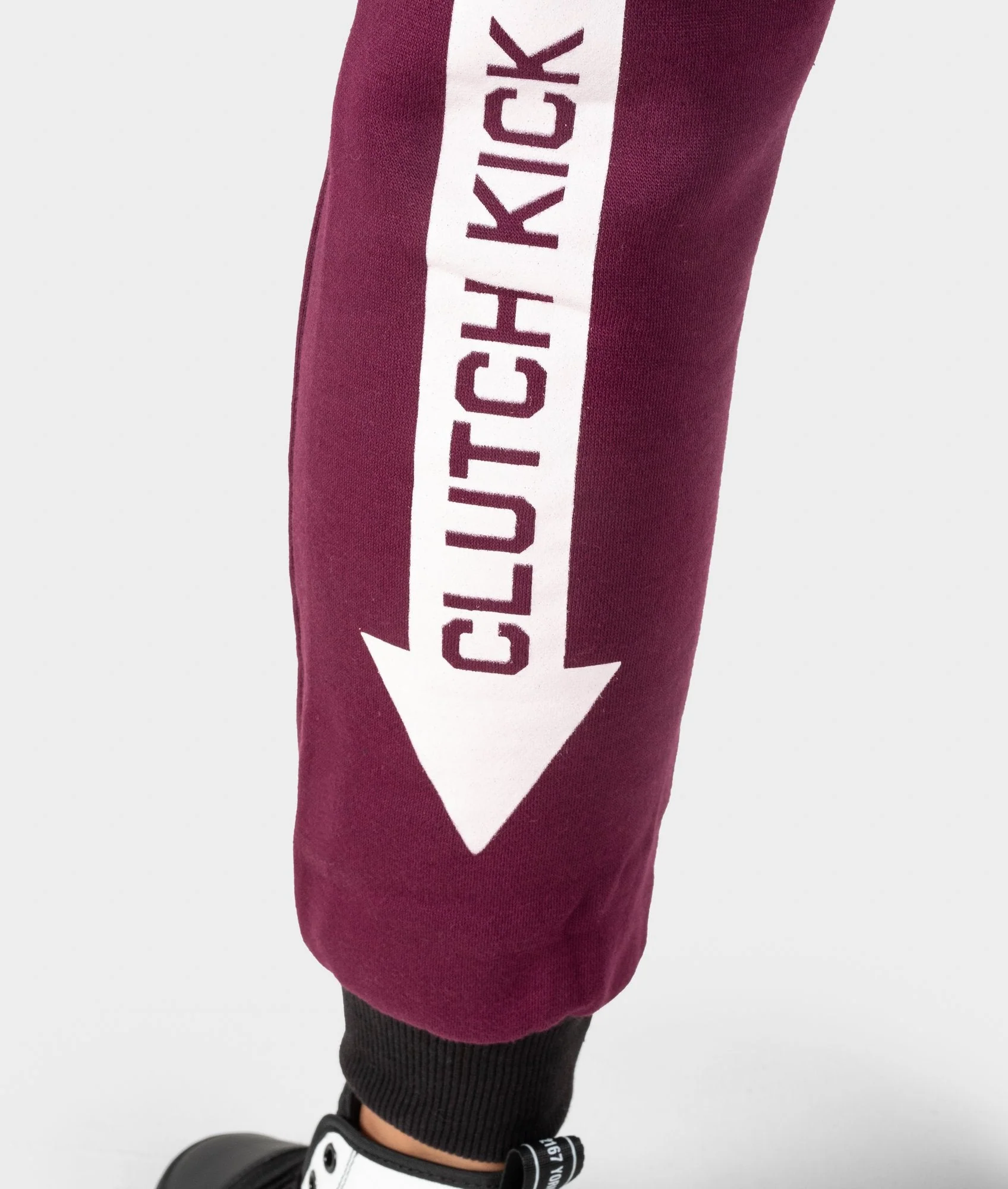 Ladies Power Over Trackies - Plum - Image 8