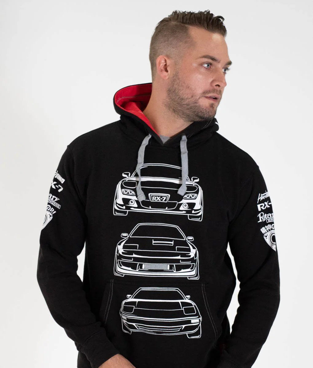 Mazda RX-7 Pullover Hoodie - Image 3