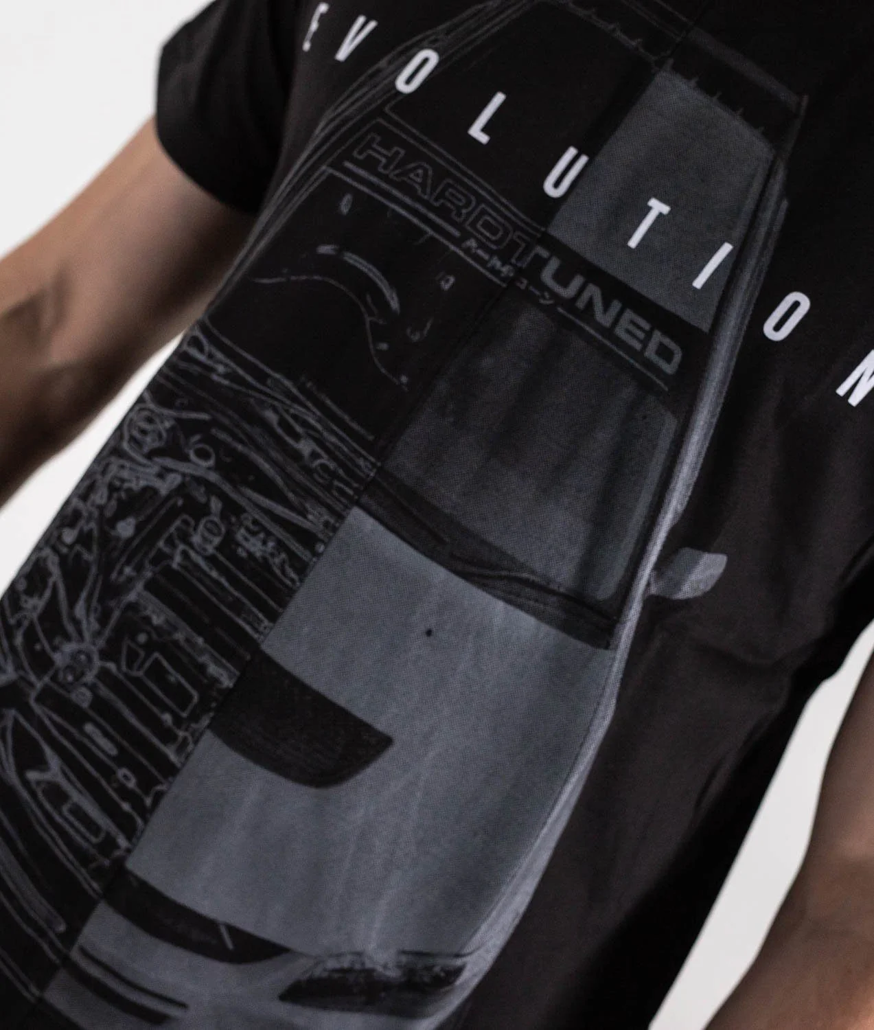 Mitsubishi Evolution 9 Split Tee - Image 4