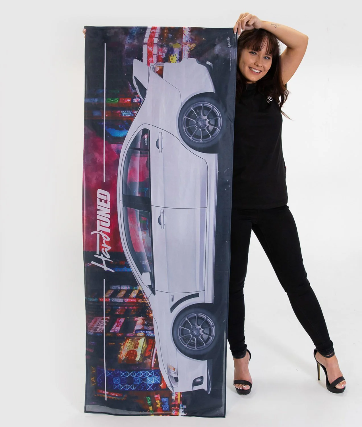 Mitsubishi Evolution 10 Garage Flag - Image 4