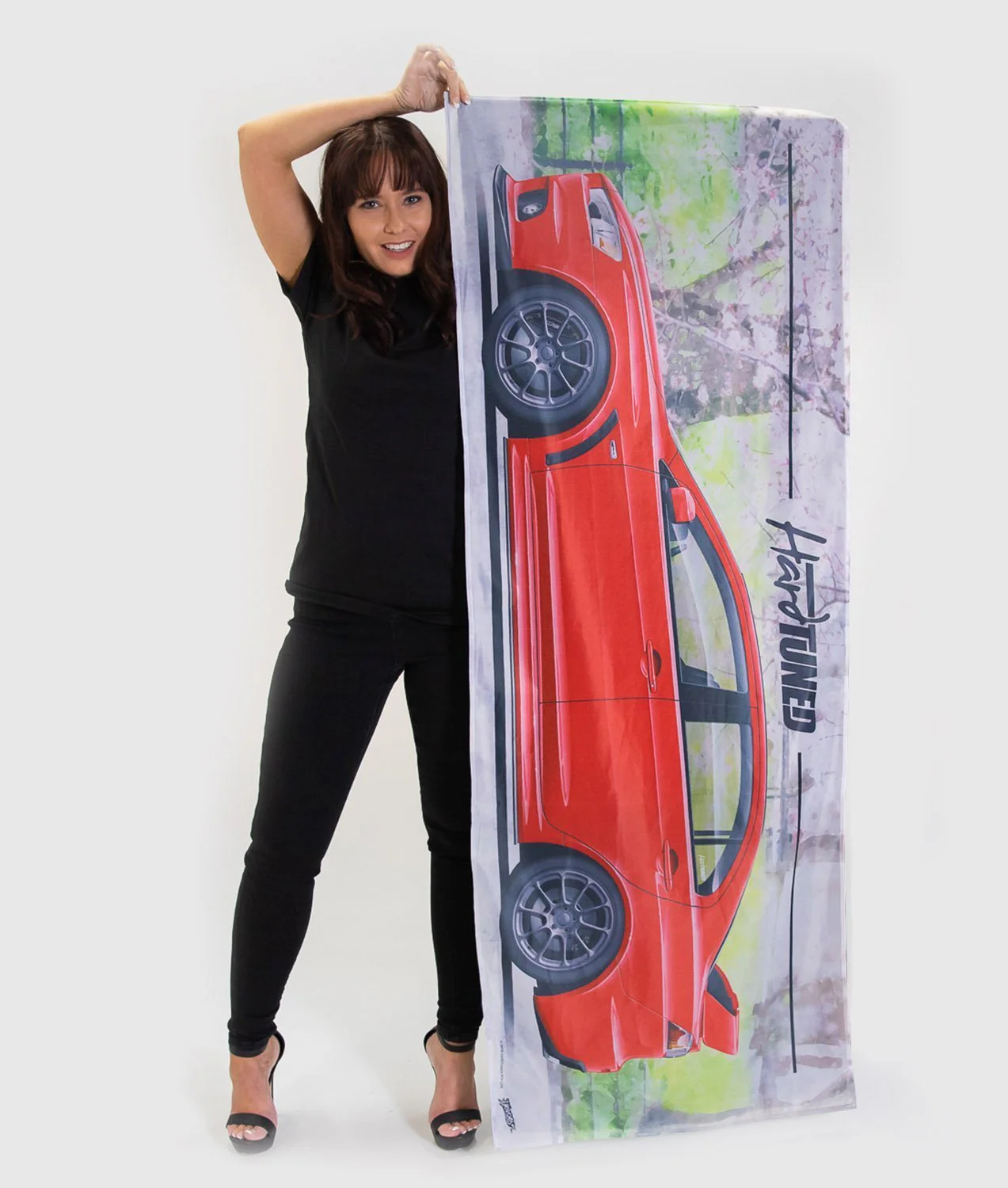 Mitsubishi Evolution 10 Garage Flag - Image 5