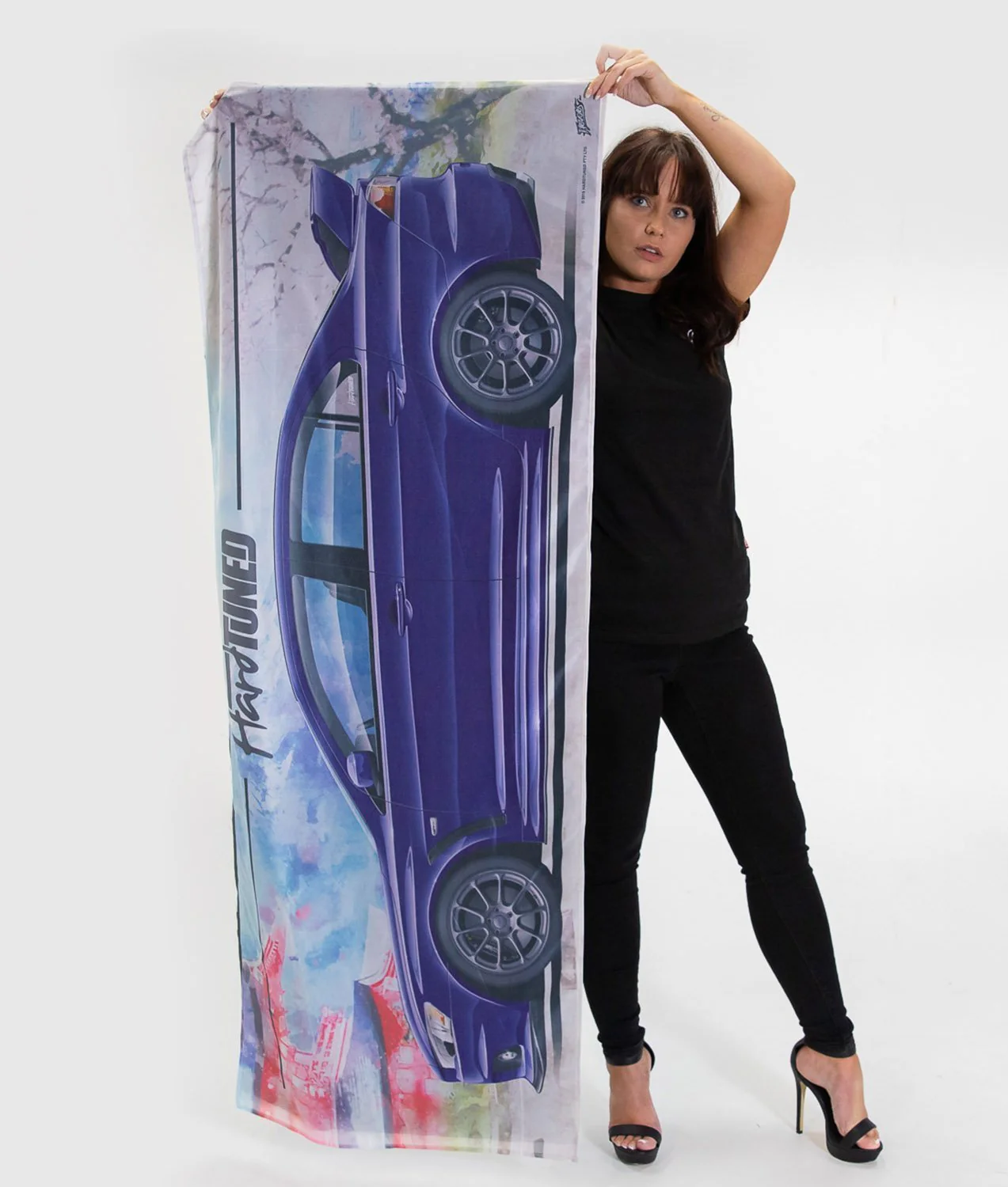 Mitsubishi Evolution 10 Garage Flag - Image 6