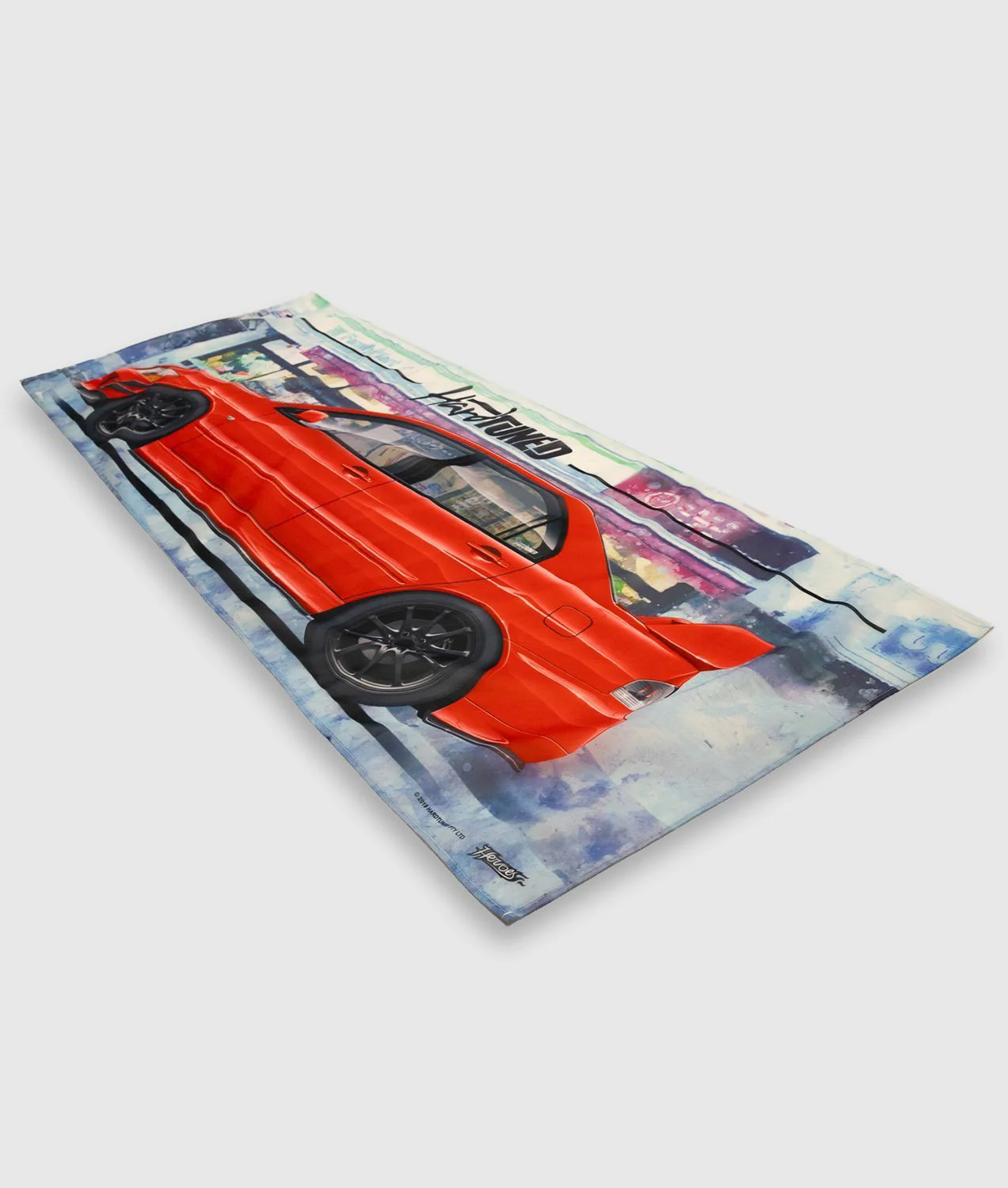 Mitsubishi Evolution 9 Garage Flag - Image 13