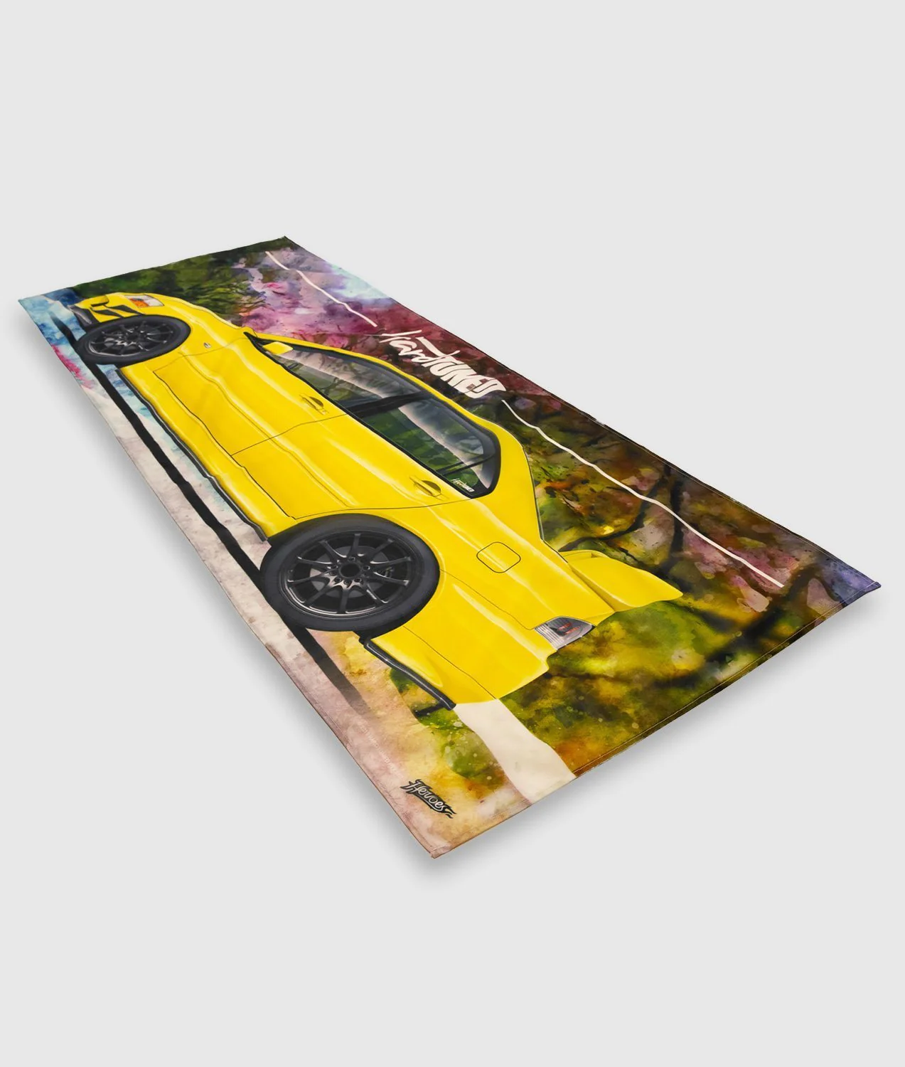 Mitsubishi Evolution 9 Garage Flag - Image 14