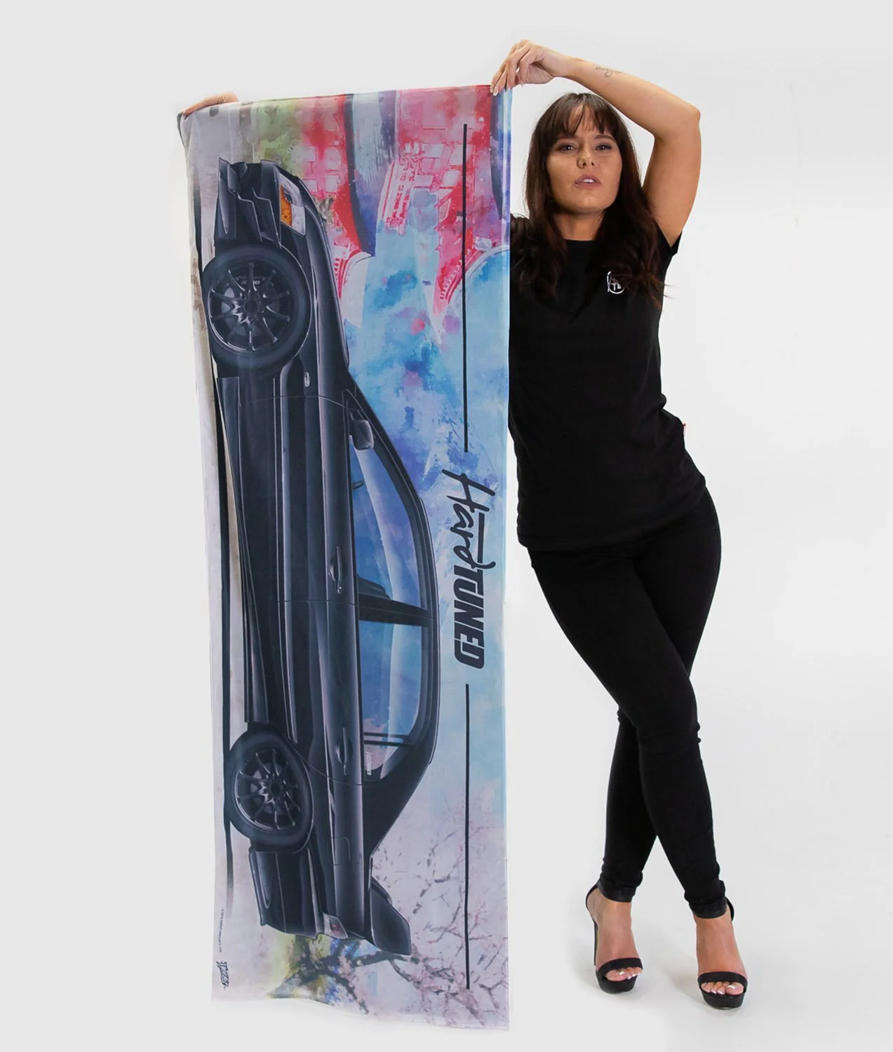 Mitsubishi Evolution 9 Garage Flag - Image 6