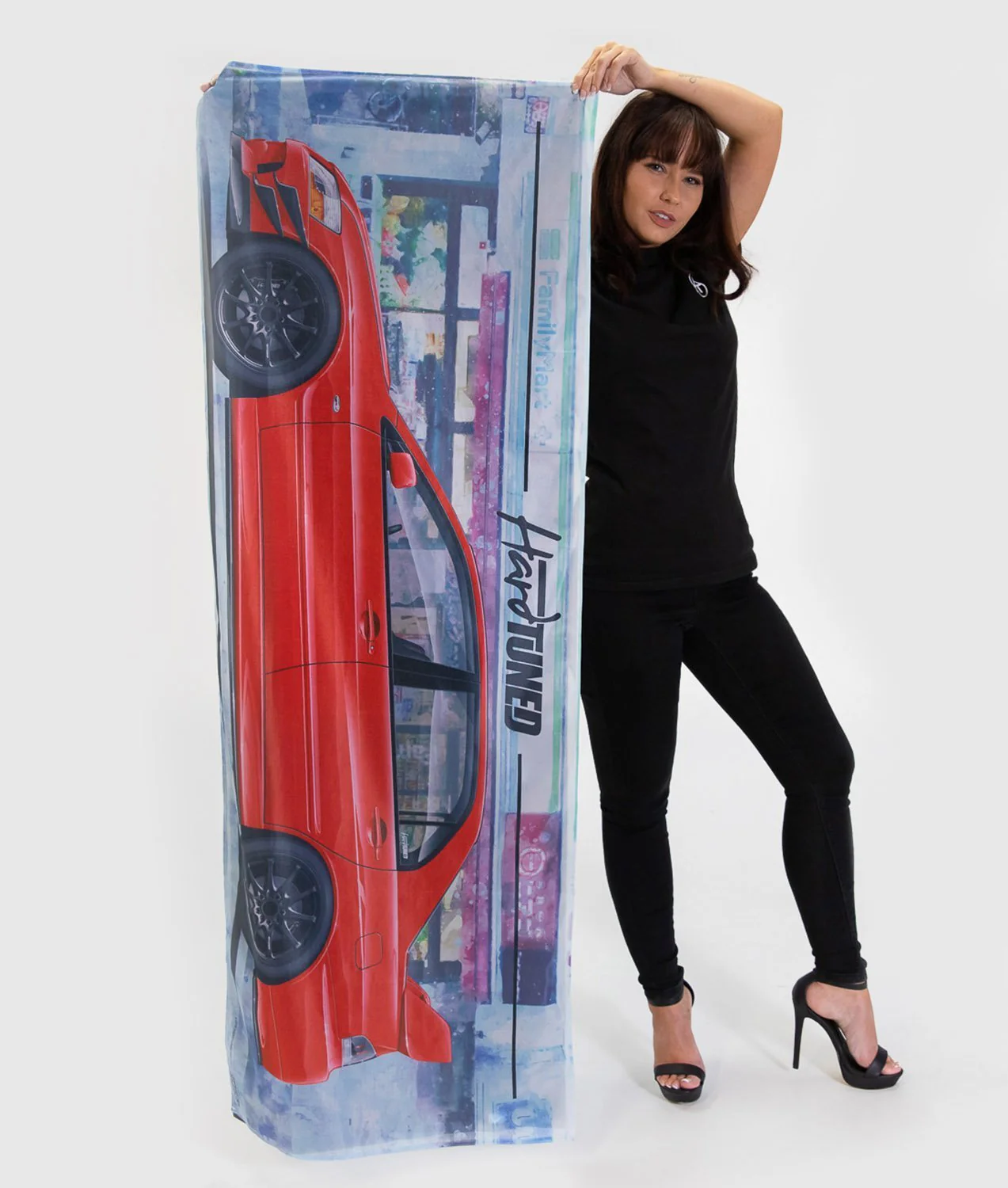 Mitsubishi Evolution 9 Garage Flag - Image 8