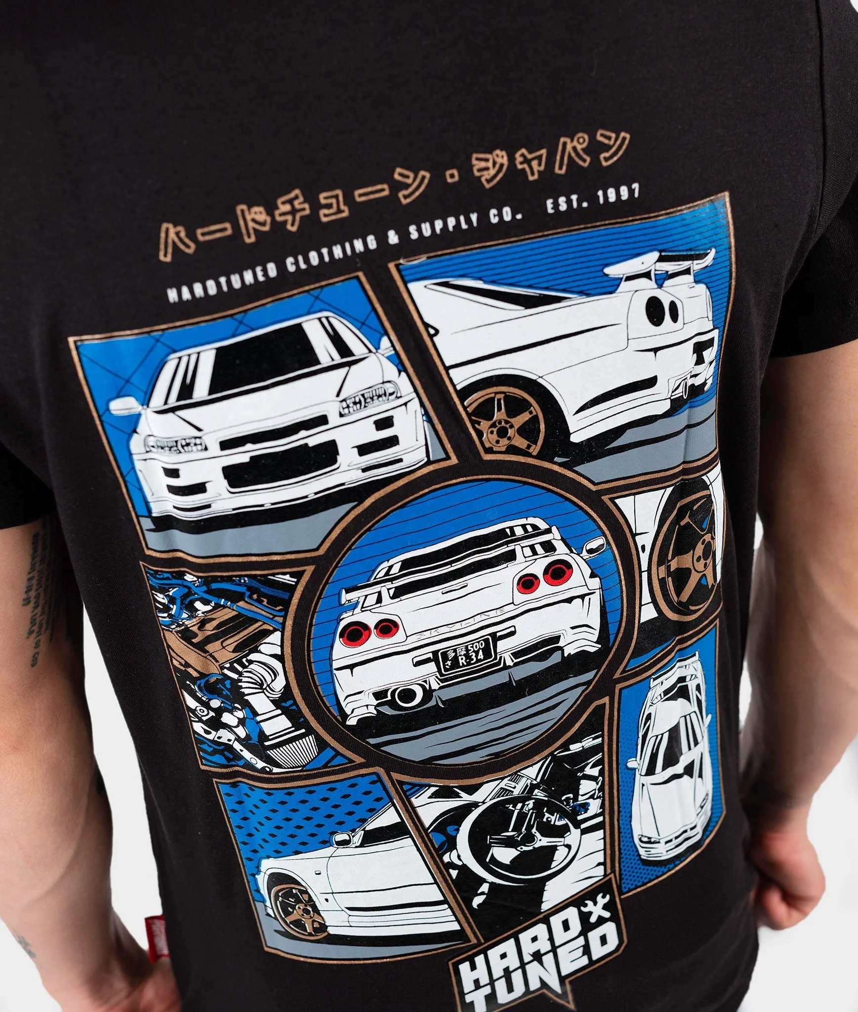 Nissan R34 GTR Fragment Tee - Image 5