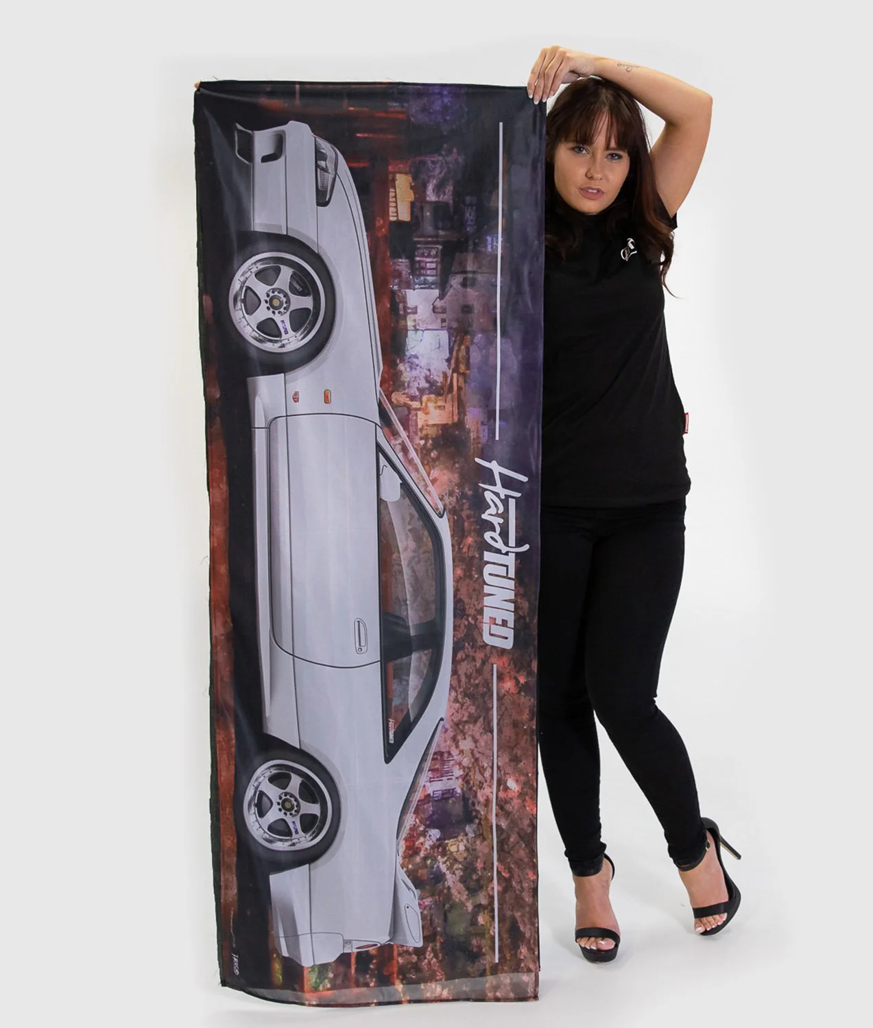 Nissan Skyline R33 GTR Garage Flag - Image 4