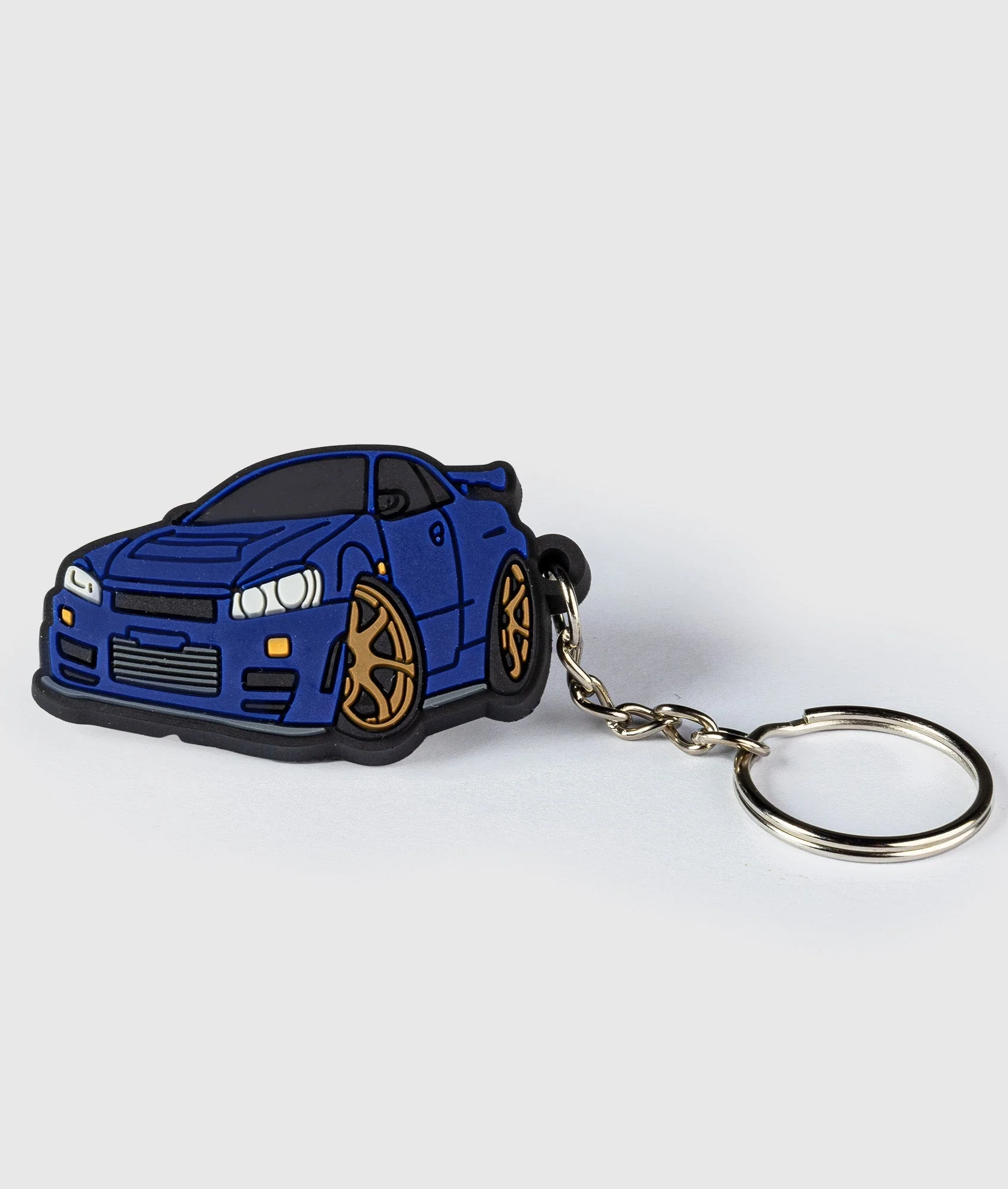 Nissan Skyline R34 GTR Rubber Keyring - Image 6