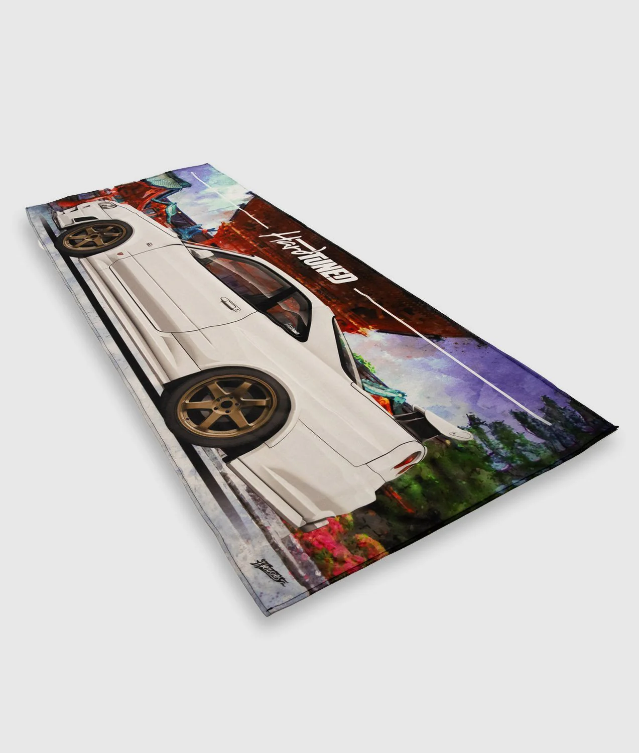 Nissan Skyline R34 GTR Garage Flag - Image 12