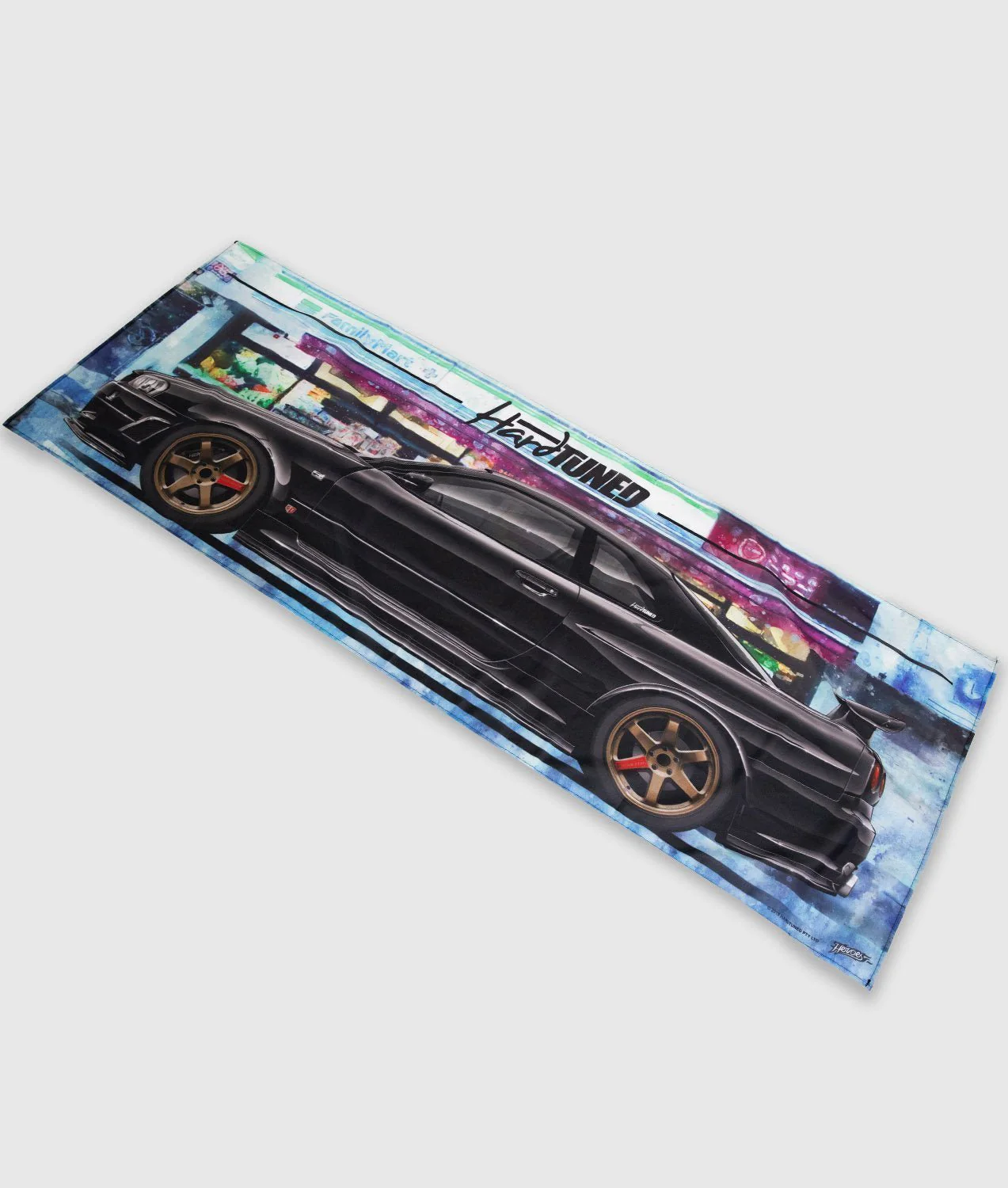 Nissan Skyline R34 GTR Garage Flag - Image 15