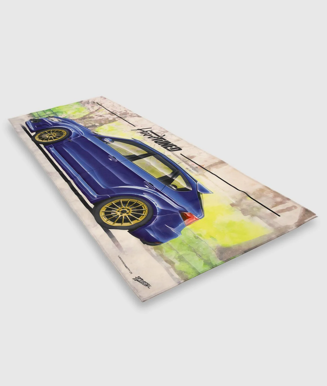 Subaru WRX Hatch Garage Flag - Image 3