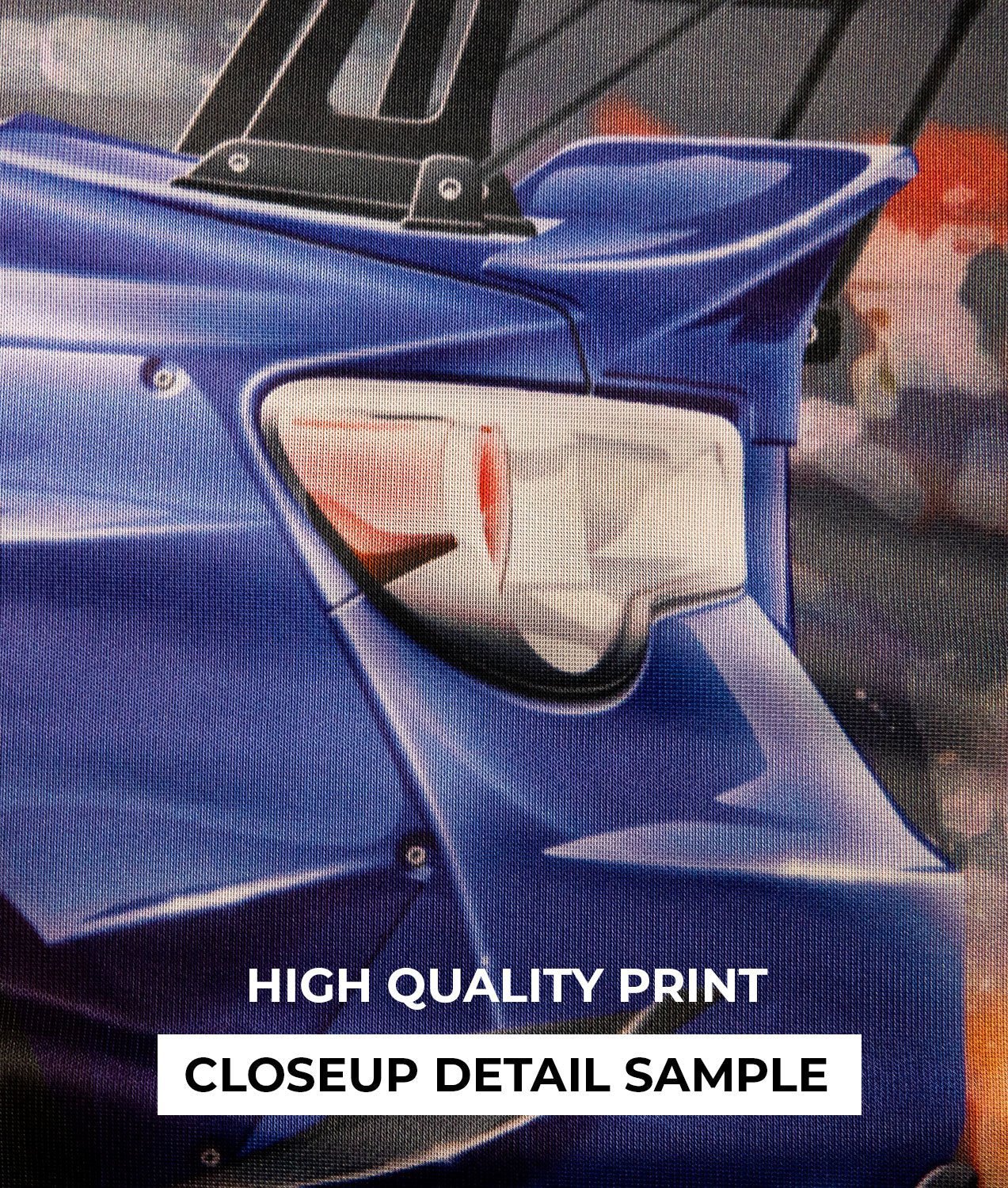 Subaru WRX Hatch Garage Flag - Image 4