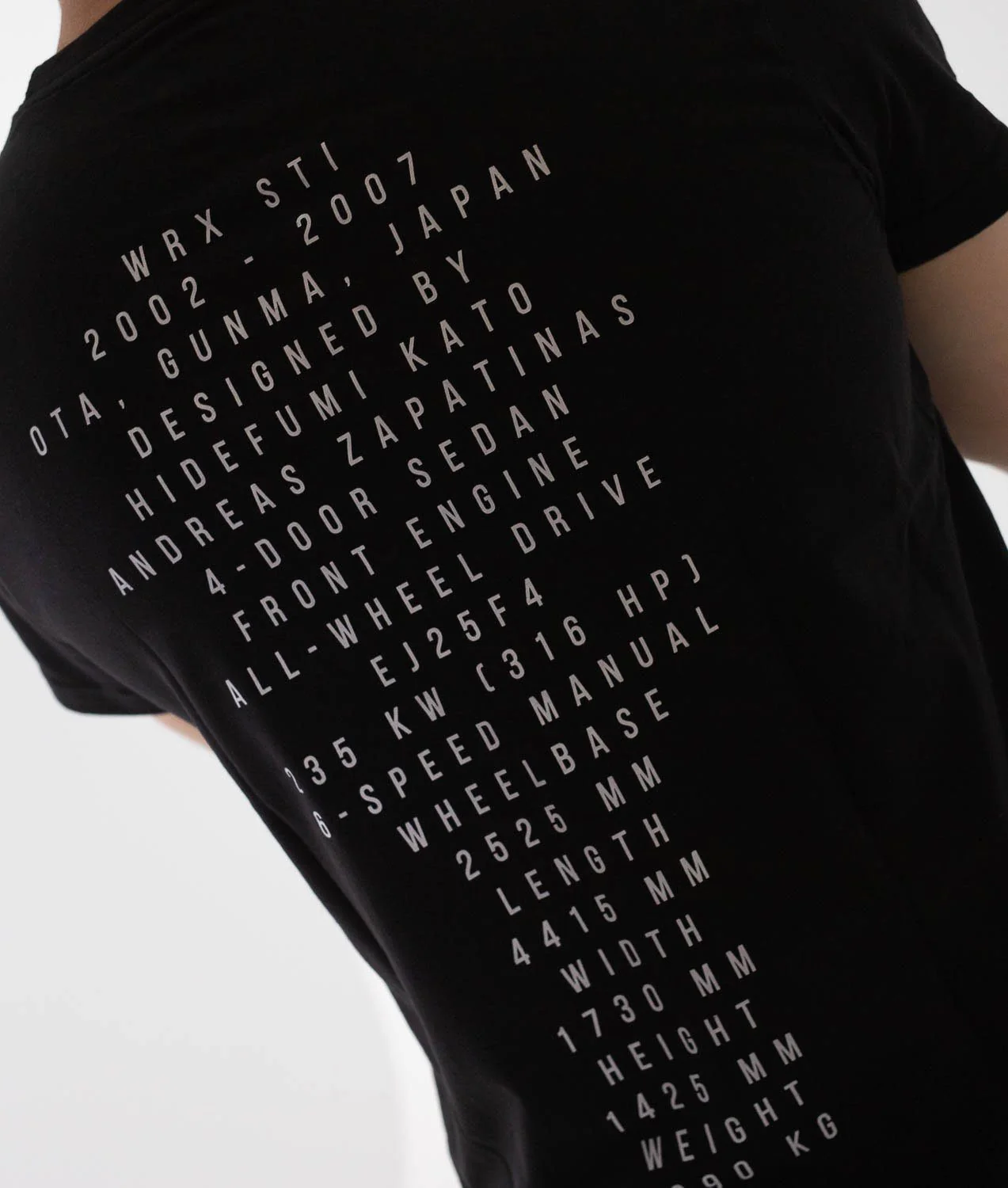 Subaru WRX Hawkeye Split Tee - Image 4