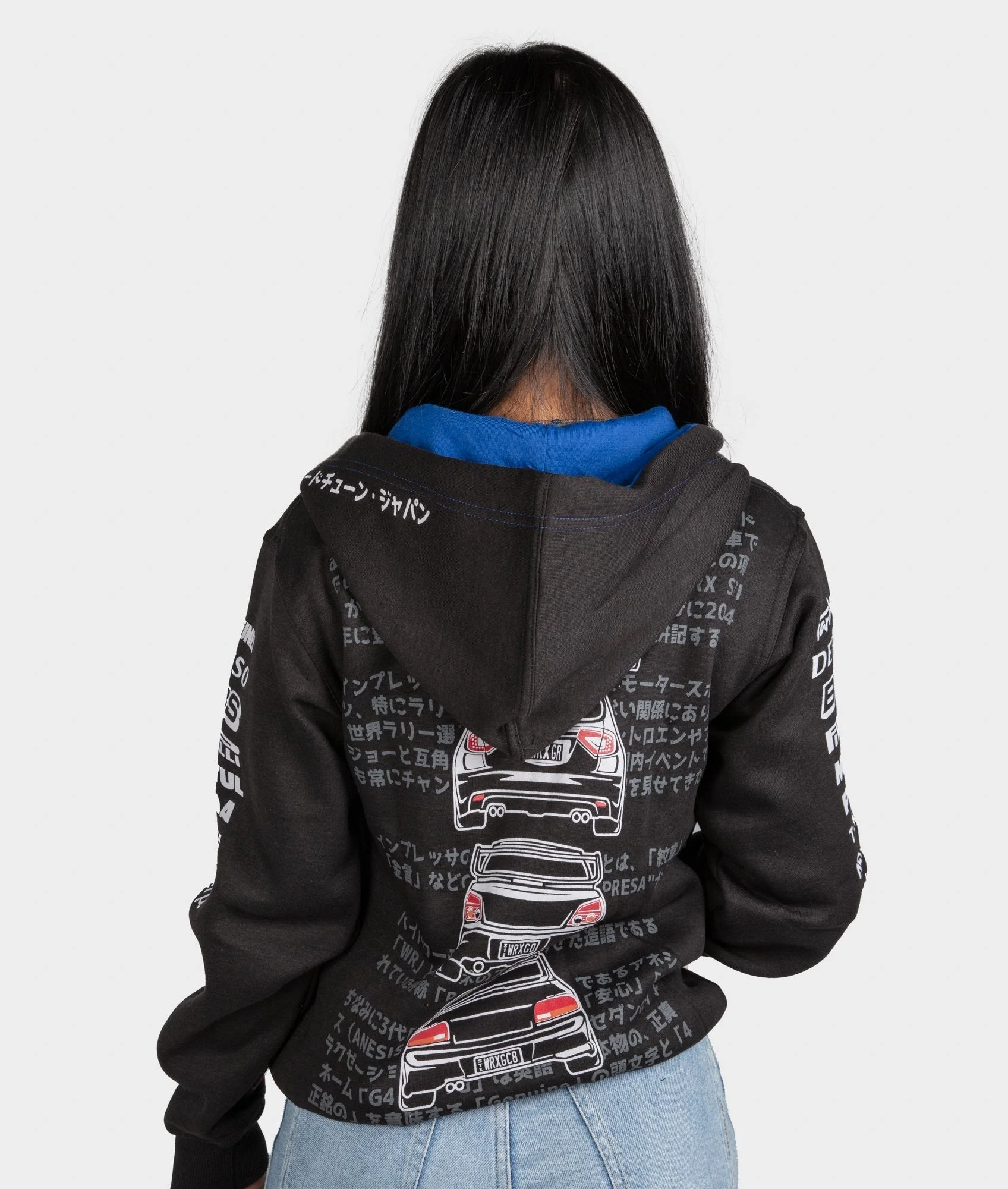 Subaru WRX STI Womens Hoodie - Image 3