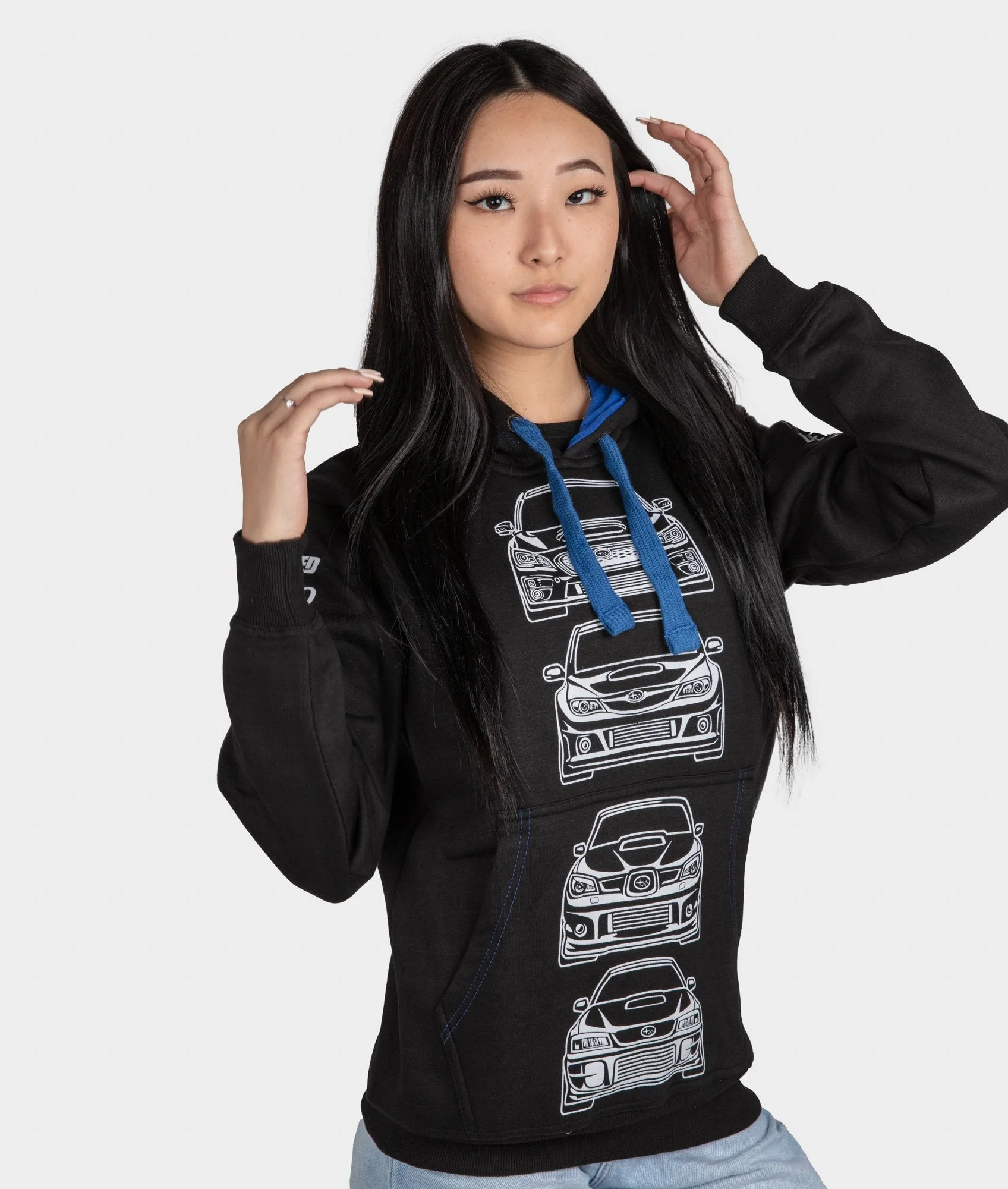 Subaru WRX STI Womens Pullover - Image 6