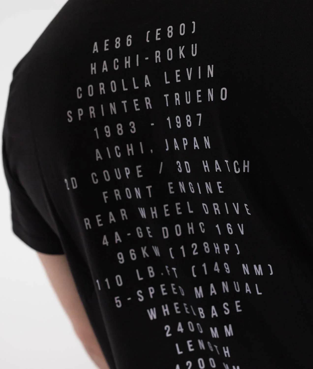 Toyota AE86 Trueno Split Tee - Image 5