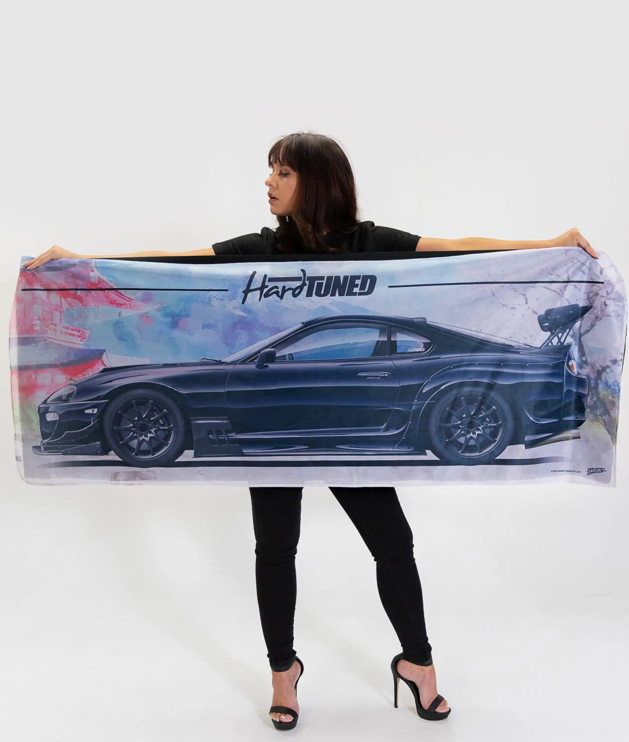 Toyota Supra MKIV Garage Flag - Image 3