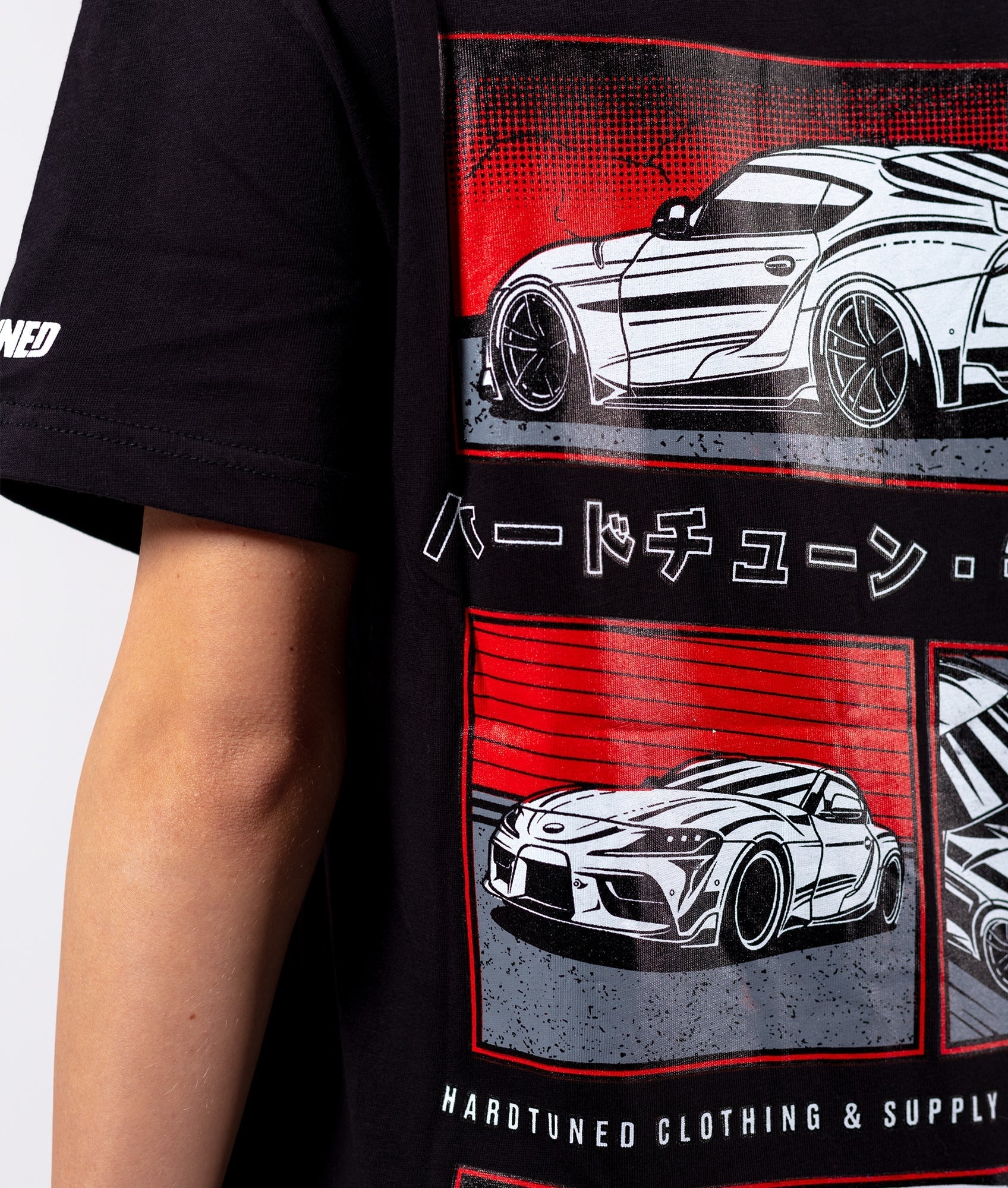 Toyota Supra MKV Fragment Womens Tee - Image 4