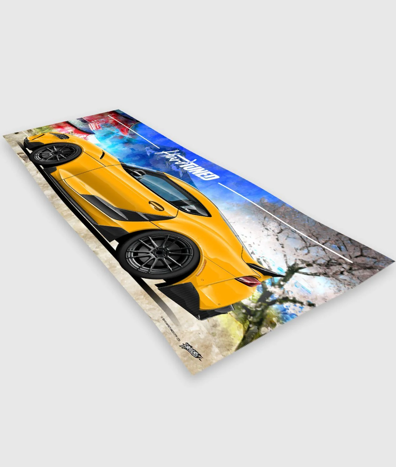 Toyota Supra MKV Garage Flag - Image 5