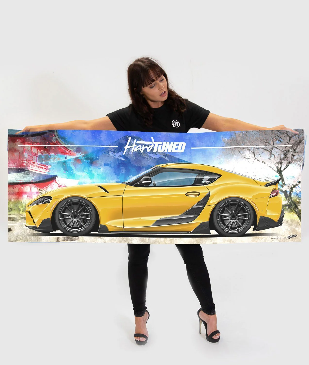 Toyota Supra MKV Garage Flag - Image 6