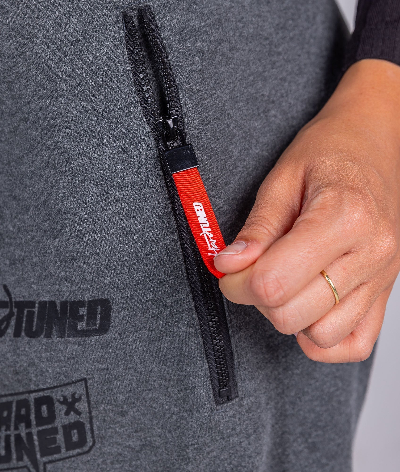 Women's Clutch Kick P1 Fleece Track Pants - Charcoal - Image 8