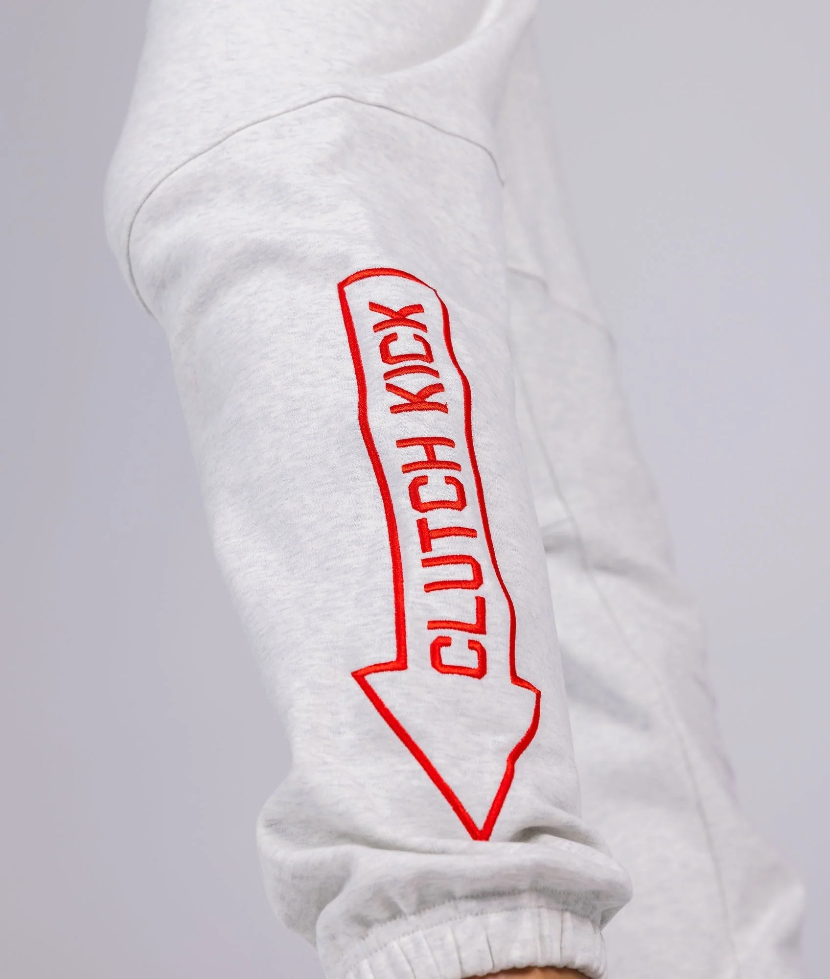 Women's Clutch Kick P1 Fleece Track Pants - White - Image 6